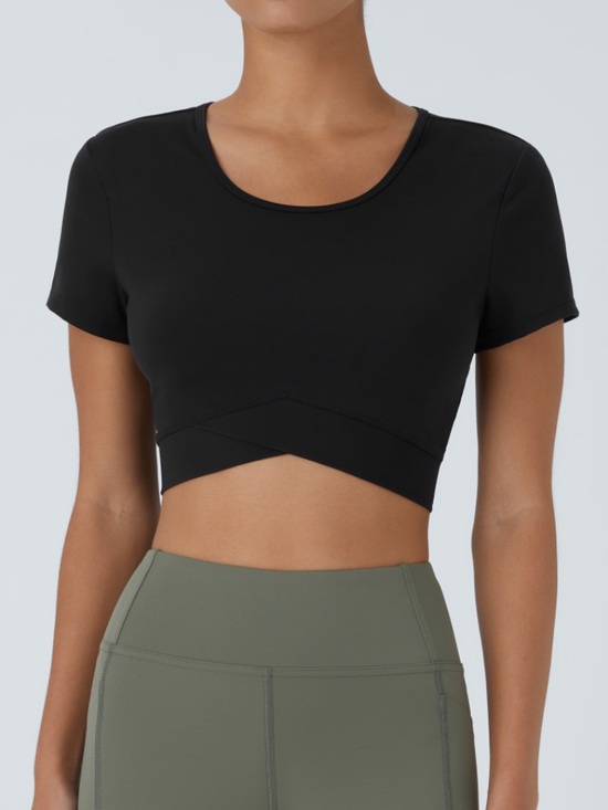 HALARA Tops - 🔹 Halara Cropped Athletic Top Size Small Green